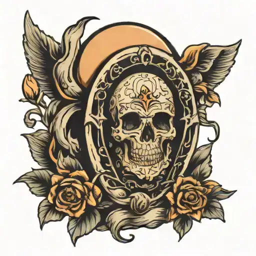 WiFi's tombstone  tattoo design idea
