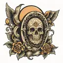 WiFi's tombstone  tattoo design idea