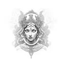 , Athena, Aphrodite tattoo design idea