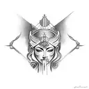 , Athena, Aphrodite tattoo design idea