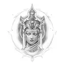 , Athena, Aphrodite tattoo design idea