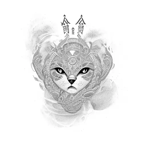 "MAYA" name in different language, in the shape of MOM tattoo design idea