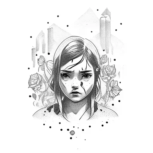 last of us tattoo design idea