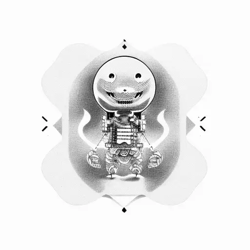 Jonny 5 tattoo design idea