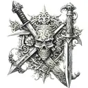 Sword worthy tattoo design idea