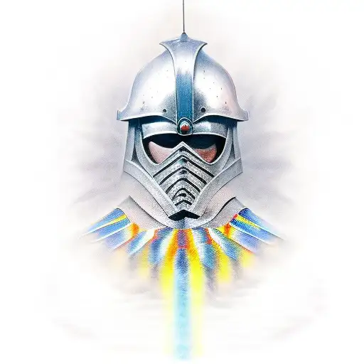 armor of god tattoo design idea