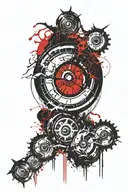 sharingan eye tattoo design idea