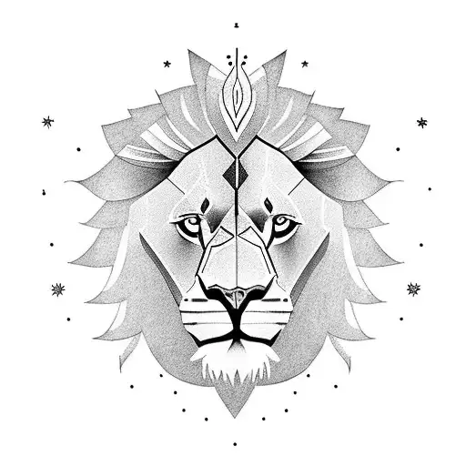 lion and streetlight from the chronicles of Narnia  tattoo design idea