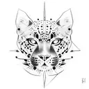 panther tattoo design idea