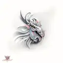 cheval  tattoo design idea