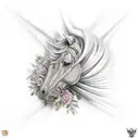 cheval  tattoo design idea