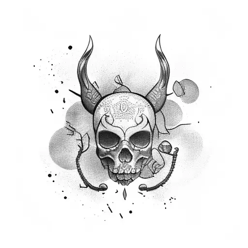 marine tattoo design idea