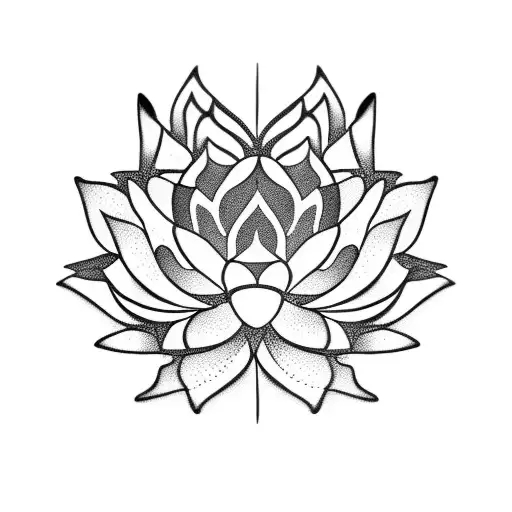 Yoga girl silhouette with flowers in lotus position isolated. Tattoo,  sticker or print design vector illustration Stock Vector | Adobe Stock