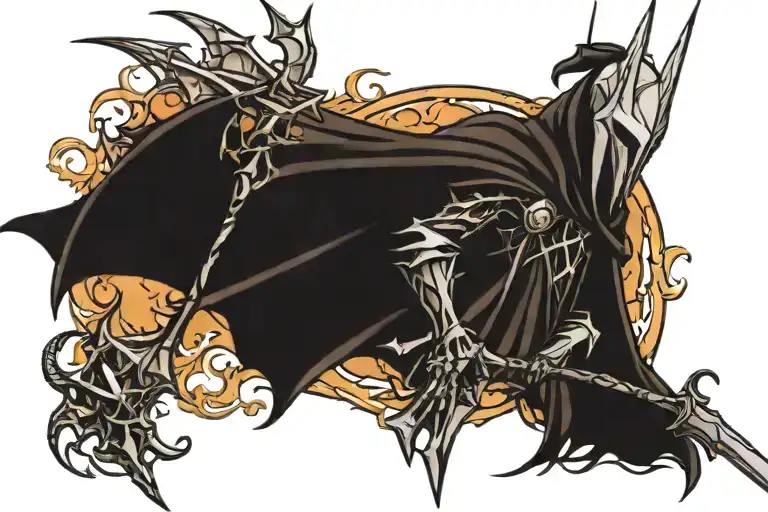 Witch King tattoo design idea
