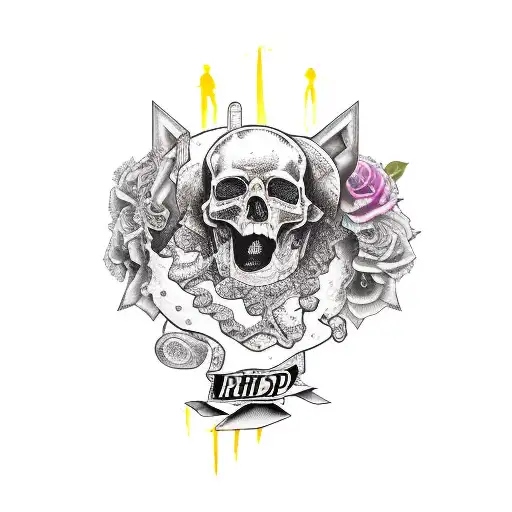 rip tattoo design idea