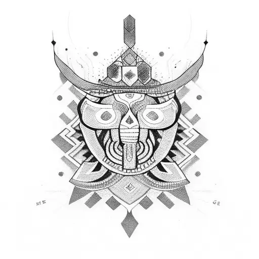 peruvian culture tattoo design idea