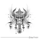 inca tattoo design idea