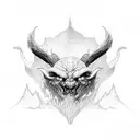 Balrog from Lord of the Rings tattoo design idea