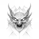 Balrog from Lord of the Rings tattoo design idea