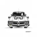 colorado with a pontiac gto tattoo design idea