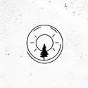 all lights turned off can be turned on tattoo design idea