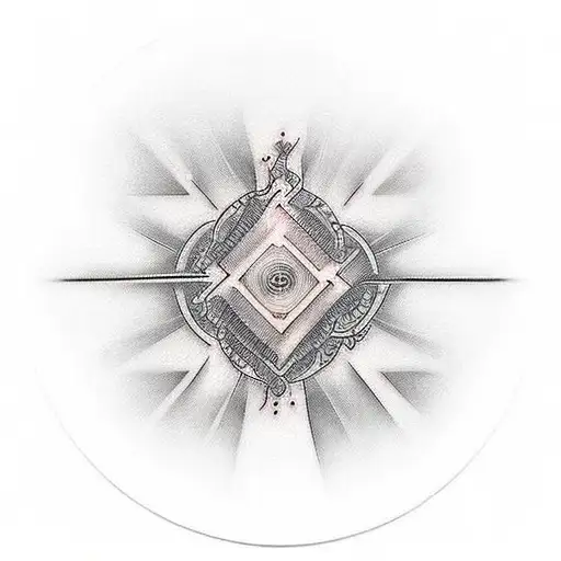 create a picture with this sentence "I want to stayin light by switching off" tattoo design idea