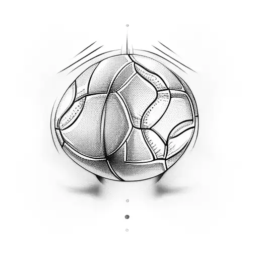 football tattoo design idea