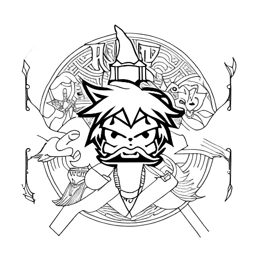 Final Fantasy 16 tattoo design idea