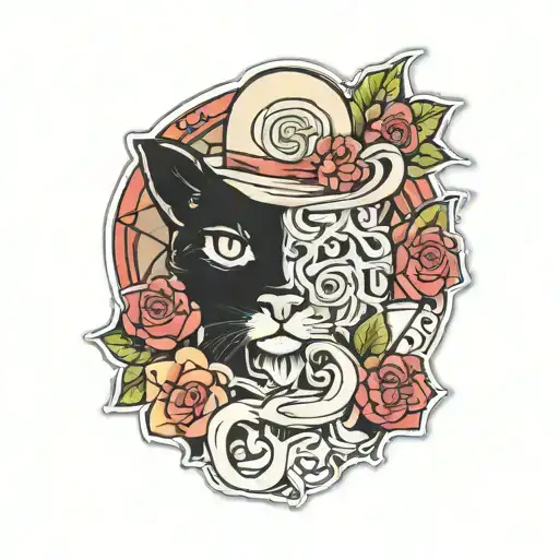 I don't know what kind of sticker I want tattoo design idea