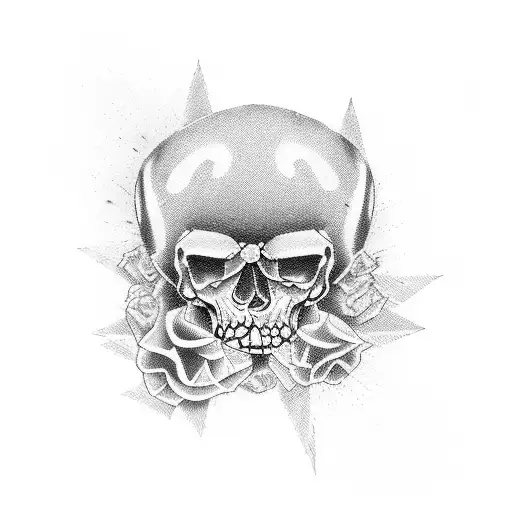 Logo guns and roses tour 2023 tattoo design idea