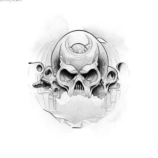 I despise the man in the mirror tattoo design idea