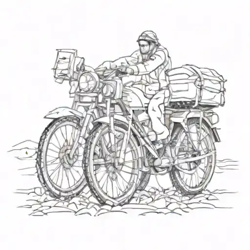 nomad tattoo design idea