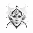 Trust issues tattoo design idea