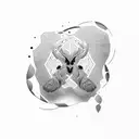 Trust issues tattoo design idea