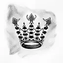 King's Crown tattoo design idea