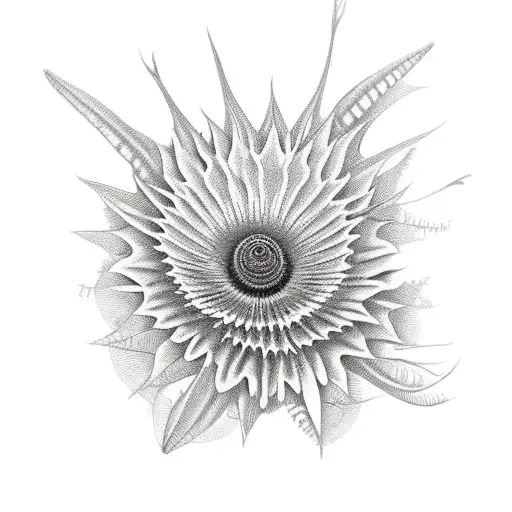 Venus flytrap tattoo design idea