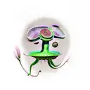 Venus flytrap tattoo design idea