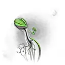 Venus flytrap tattoo design idea