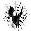 “He who fights with monsters might take care lest he thereby become a monster. And if you gaze for long into an abyss, t tattoo design idea
