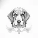beagle pawprint ideas tattoo design idea
