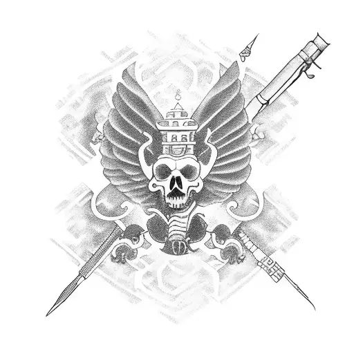 Un tatuaje en el que se muestre una union la culura de Bolivia con la cultura de Colombia mediante sus culturas (baile,  tattoo design idea