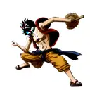 Luffy One piece tattoo design idea