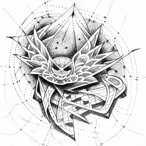 tendie tribe tattoo design idea