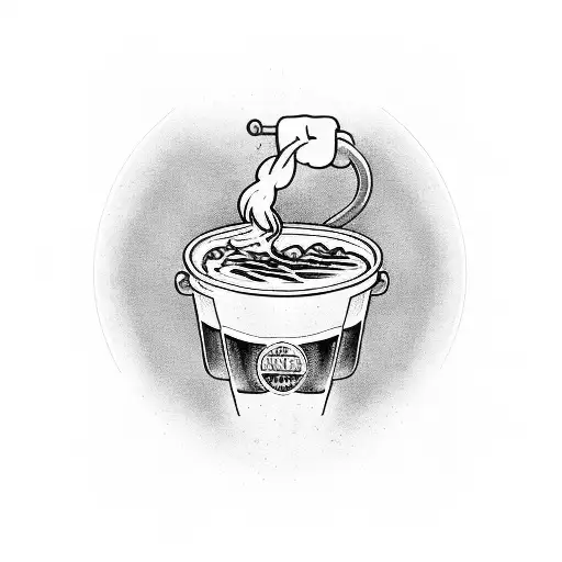 Brewery Beer Signs Hops Malt Yeast Artwork Brewer Big  tattoo design idea