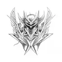 sephiroth shoulder tattoo tattoo design idea