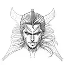 sephiroth shoulder tattoo tattoo design idea