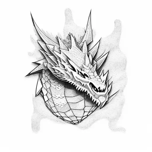 hanzo and his dragon  tattoo design idea