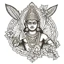 lord murugan tattoo design idea