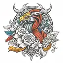3005 tattoo design idea