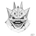 gengar  tattoo design idea